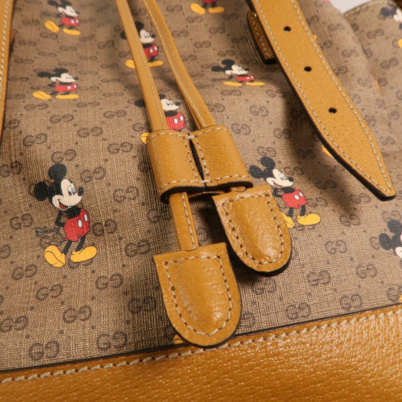 GUCCI 塗層帆布Gucci X Disney Backpack背包-15