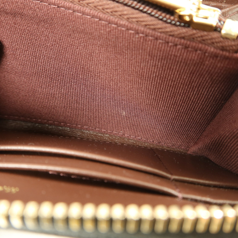 CHANEL 牛皮皮革Zipper Wallet錢包-16