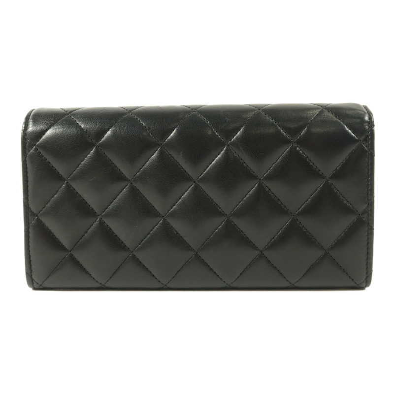 CHANEL 羊皮皮革Bifold Wallet長錢包-1