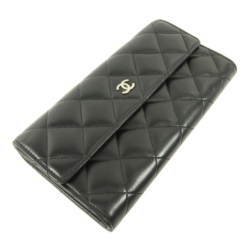 CHANEL 羊皮皮革Bifold Wallet長錢包-2