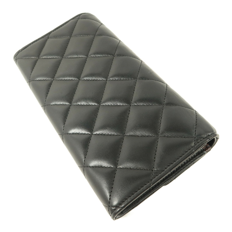 CHANEL 羊皮皮革Bifold Wallet長錢包-3