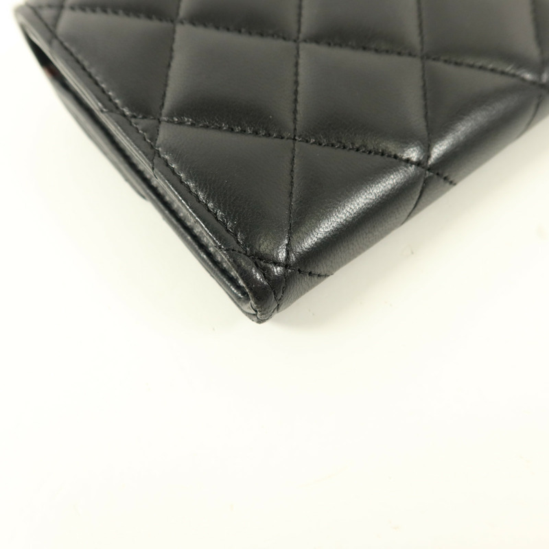 CHANEL 羊皮皮革Bifold Wallet長錢包-15