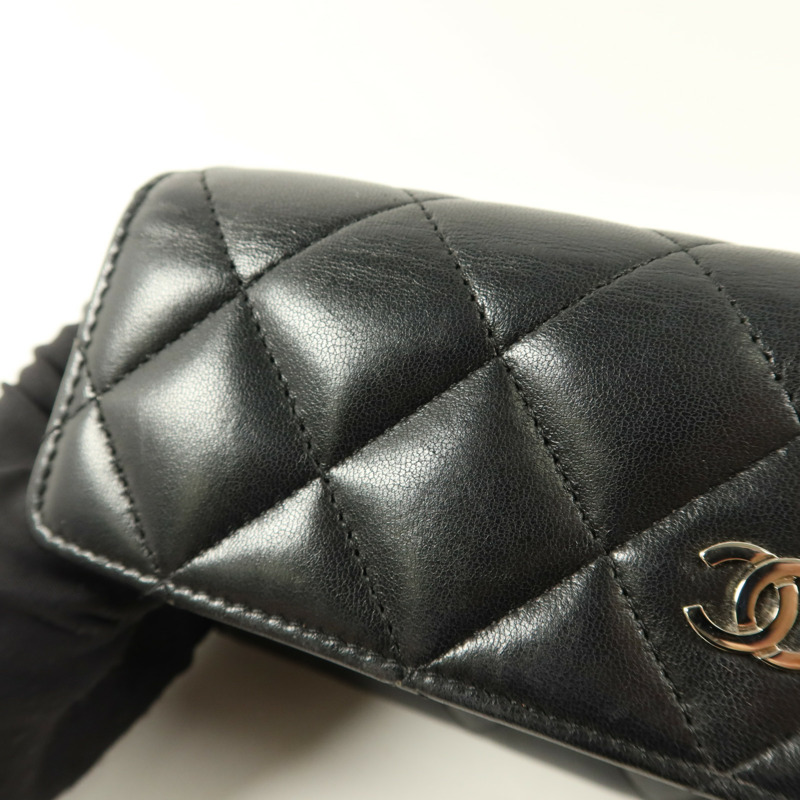 CHANEL 羊皮皮革Bifold Wallet長錢包-18