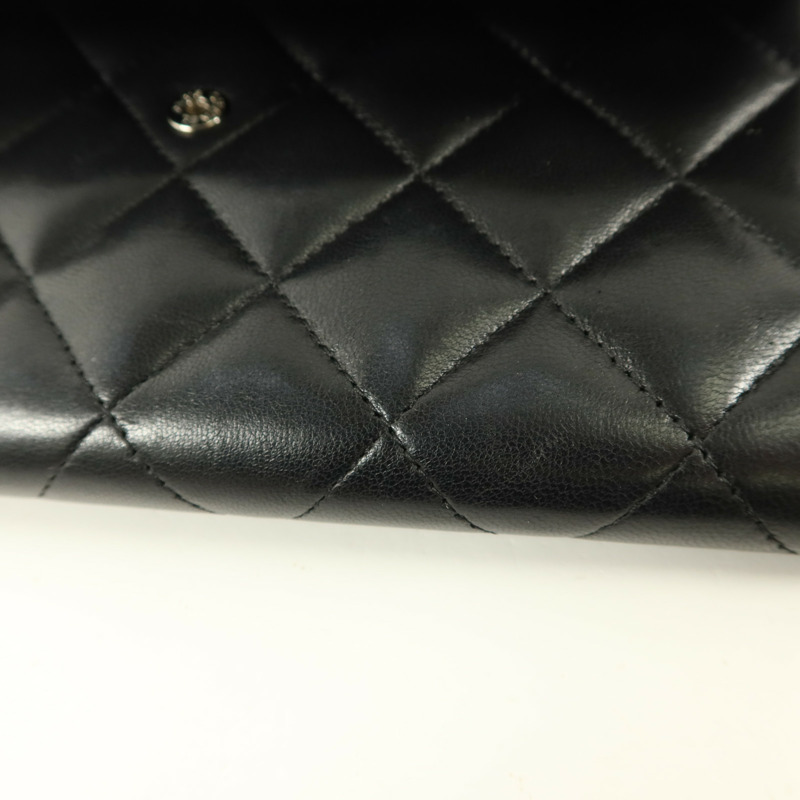 CHANEL 羊皮皮革Bifold Wallet長錢包-19