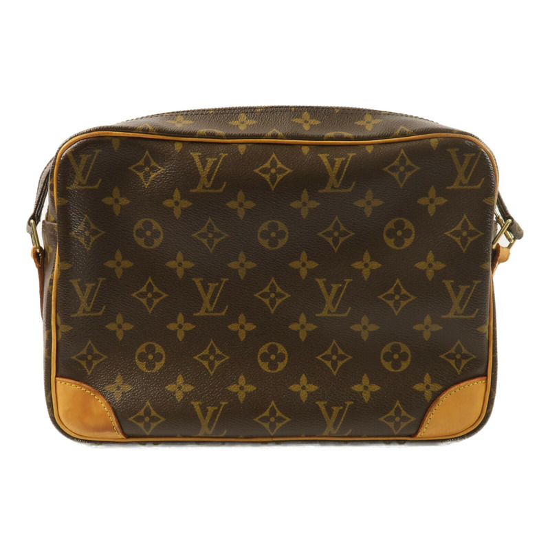 LOUIS VUITTON Monogram Nile金扣肩背袋-1