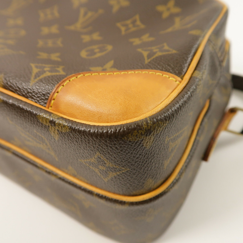 LOUIS VUITTON Monogram Nile金扣肩背袋-4