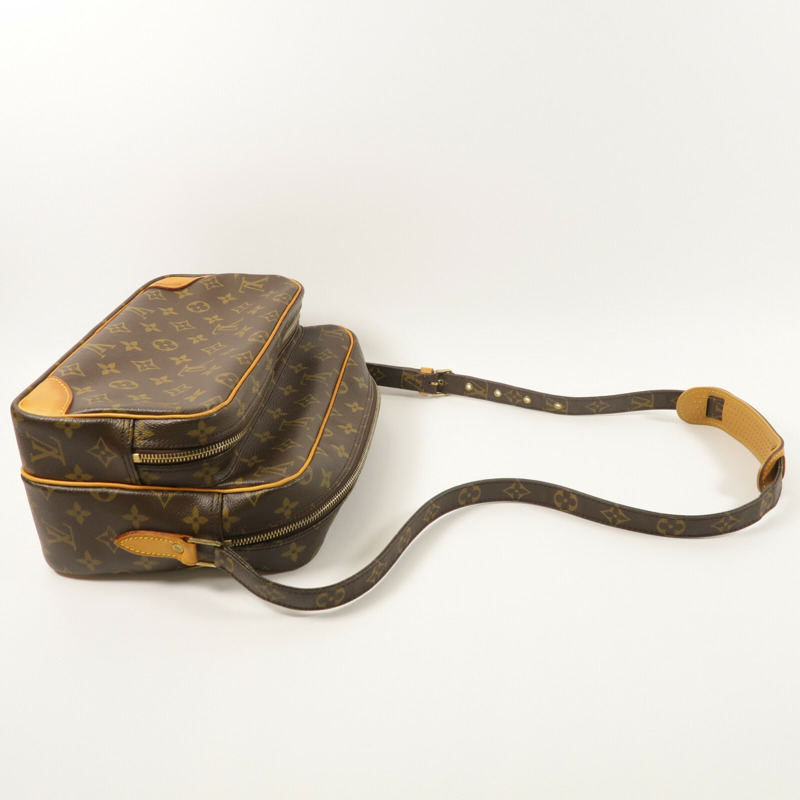 LOUIS VUITTON Monogram Nile金扣肩背袋-8