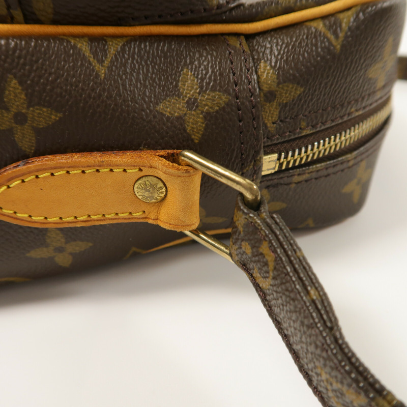 LOUIS VUITTON Monogram Nile金扣肩背袋-10