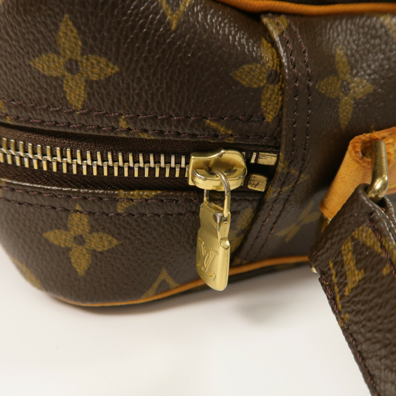 LOUIS VUITTON Monogram Nile金扣肩背袋-13