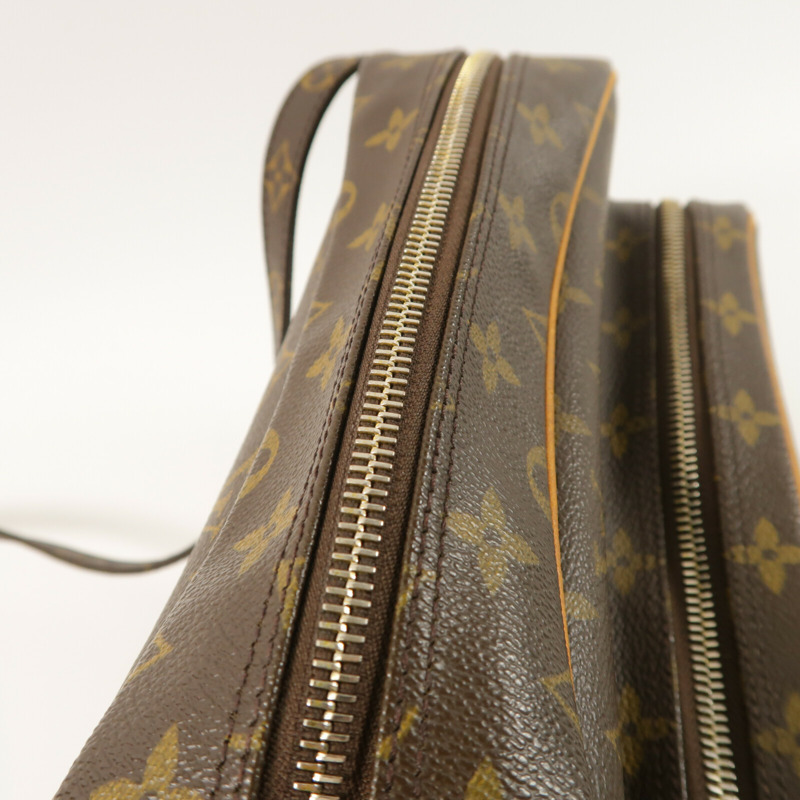 LOUIS VUITTON Monogram Nile金扣肩背袋-14
