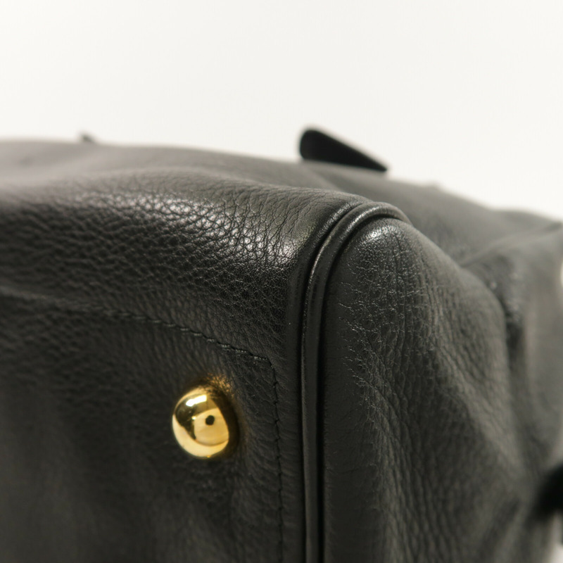 LOEWE 牛皮皮革Vintage Heritage Boston肩背袋-4