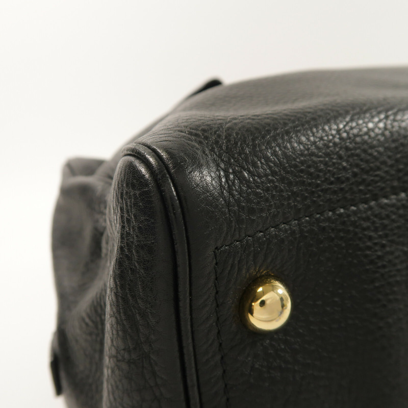 LOEWE 牛皮皮革Vintage Heritage Boston肩背袋-5