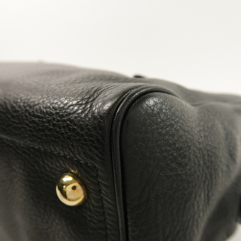 LOEWE 牛皮皮革Vintage Heritage Boston肩背袋-6