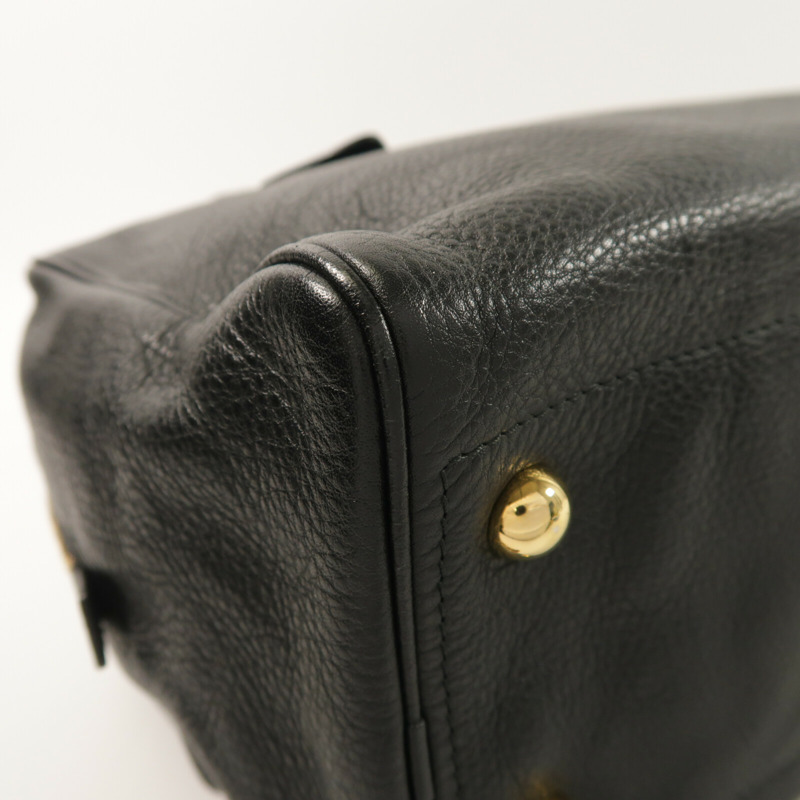 LOEWE 牛皮皮革Vintage Heritage Boston肩背袋-7