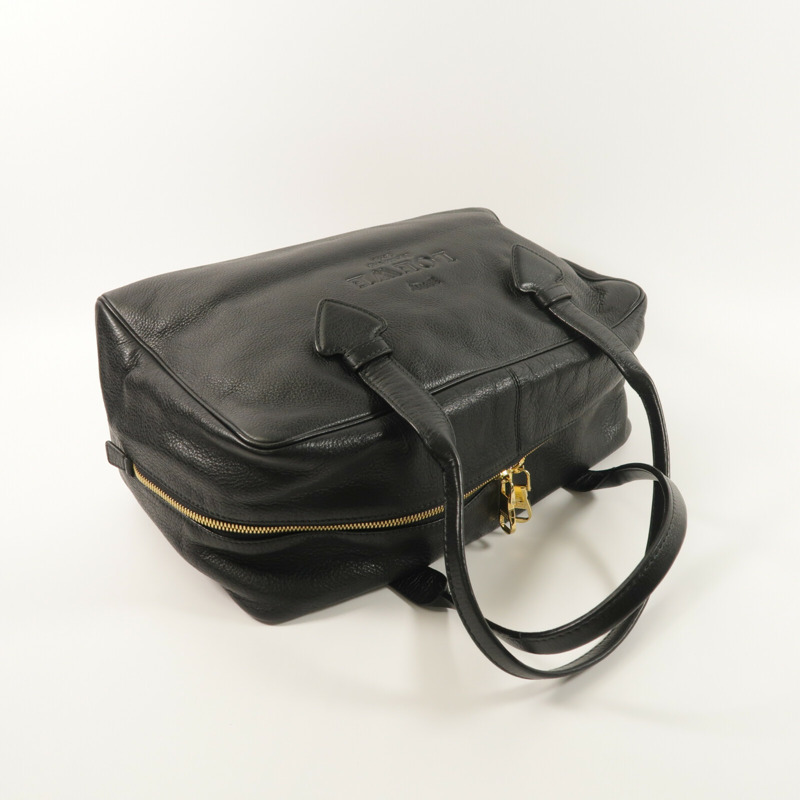 LOEWE 牛皮皮革Vintage Heritage Boston肩背袋-8