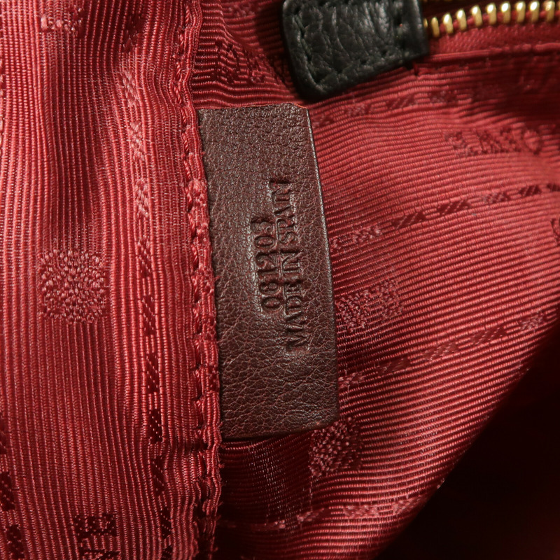 LOEWE 牛皮皮革Vintage Heritage Boston肩背袋-18