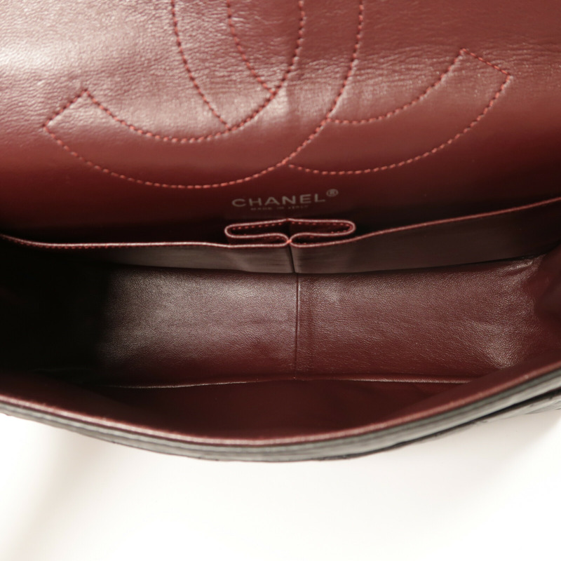 CHANEL 牛皮皮革2.55 Large鏈帶肩背袋-15