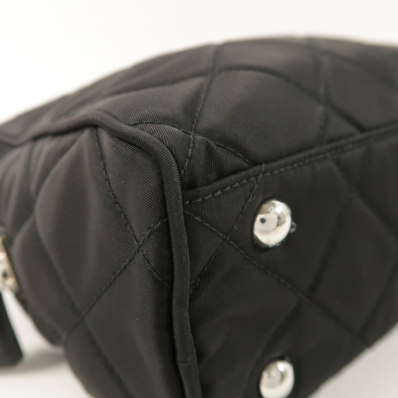 PRADA 尼龍Chain Shoulder鏈帶肩背袋-5