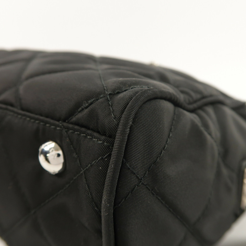 PRADA 尼龍Chain Shoulder鏈帶肩背袋-6