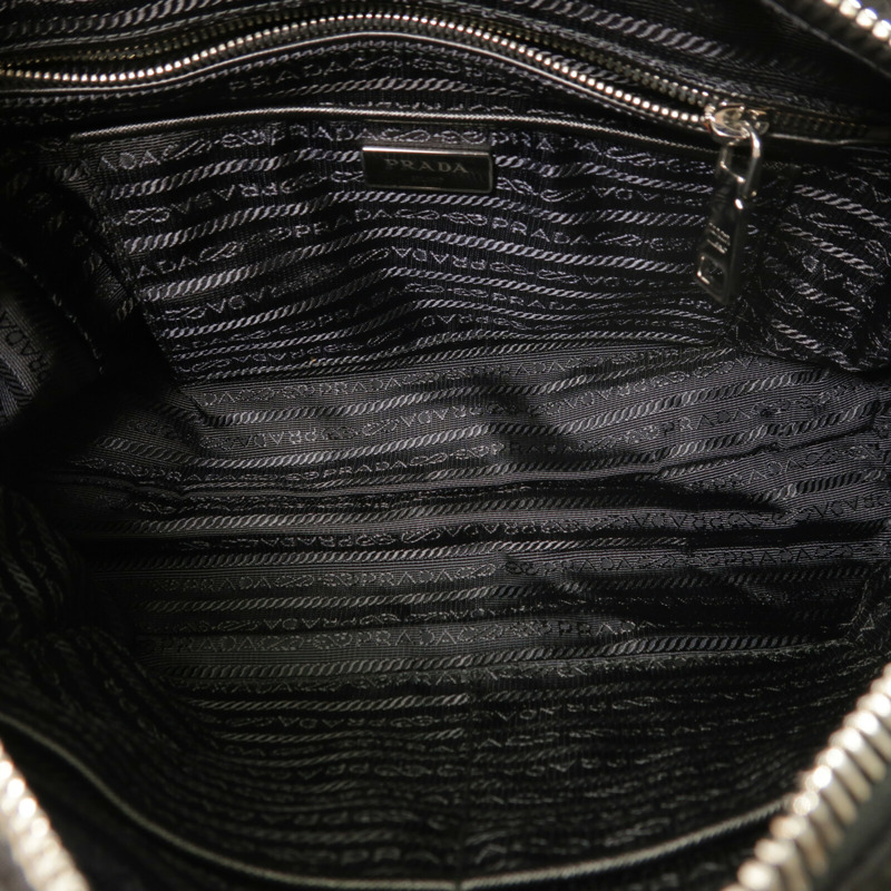 PRADA 尼龍Chain Shoulder鏈帶肩背袋-14