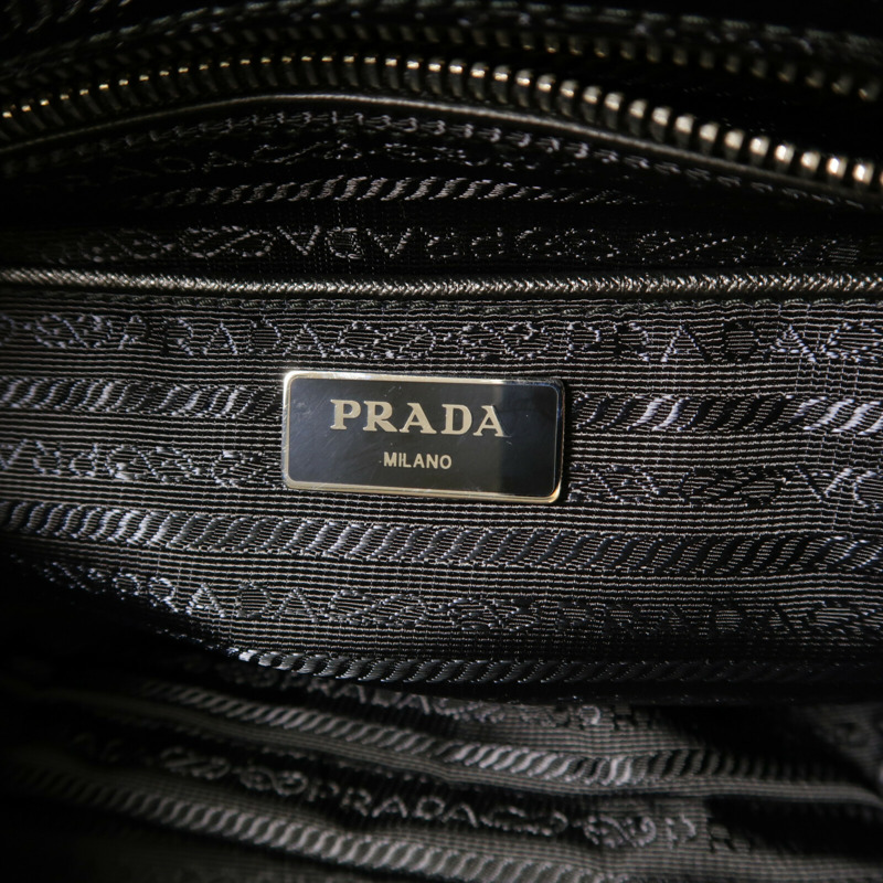 PRADA 尼龍Chain Shoulder鏈帶肩背袋-15