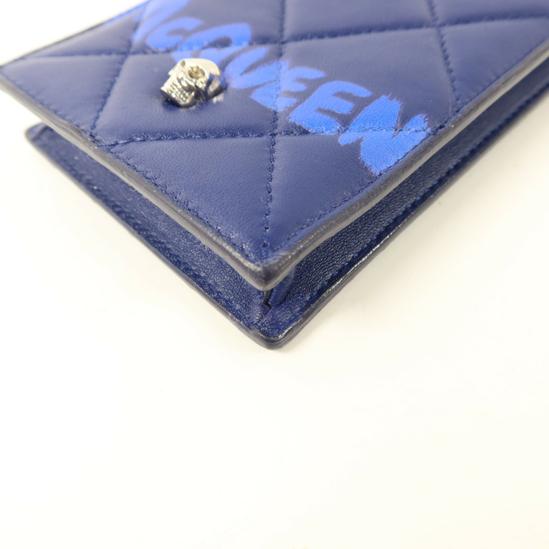 Alexander McQueen 牛皮皮革Phone Case肩背袋-11