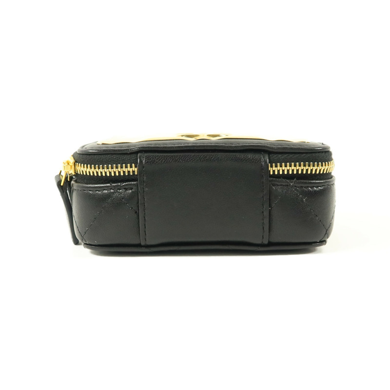 CHANEL 羊皮皮革Clutch with Chain肩背袋-3