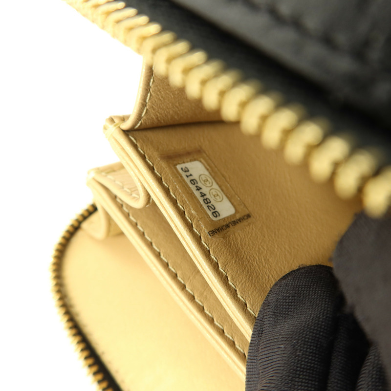 CHANEL 羊皮皮革Clutch with Chain肩背袋-6