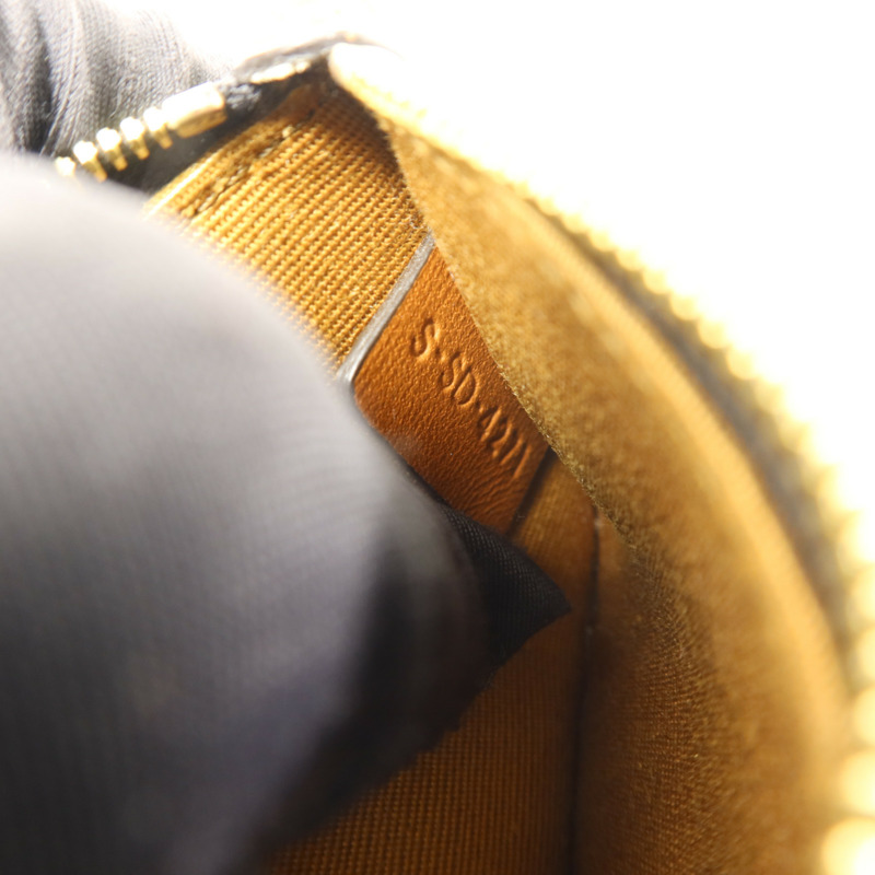 CELINE 塗層帆布/牛皮皮革Zipped Compact Card Holder卡片套-5