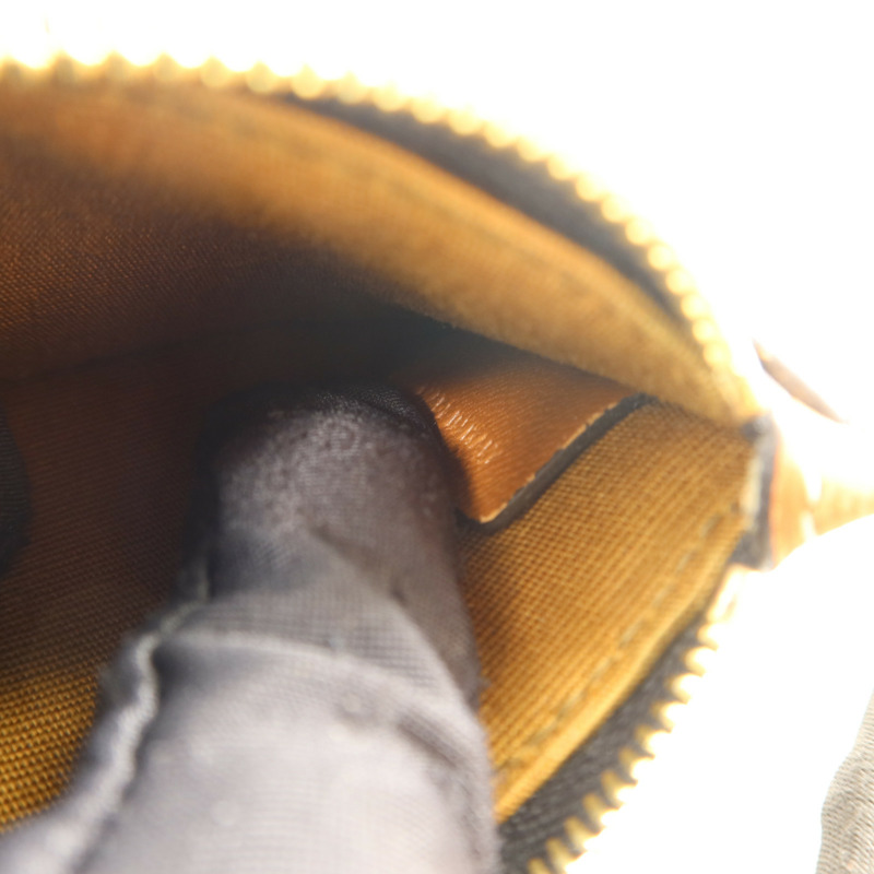 CELINE 塗層帆布/牛皮皮革Zipped Compact Card Holder卡片套-6