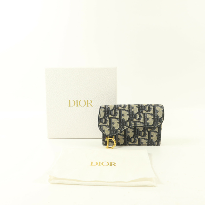Dior 帆布Saddle Bloom Card Holder卡片套-9