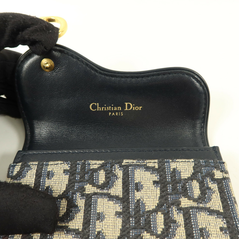 Dior 帆布Saddle Bloom Card Holder卡片套-11