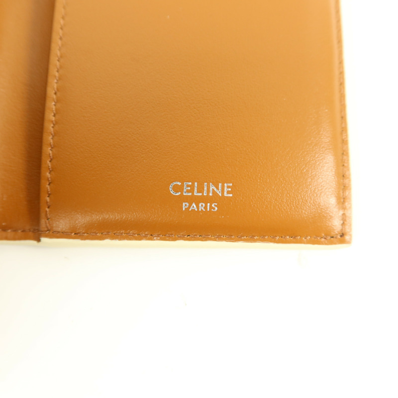 CELINE 塗層帆布Triomphe Card Holder卡片套-5