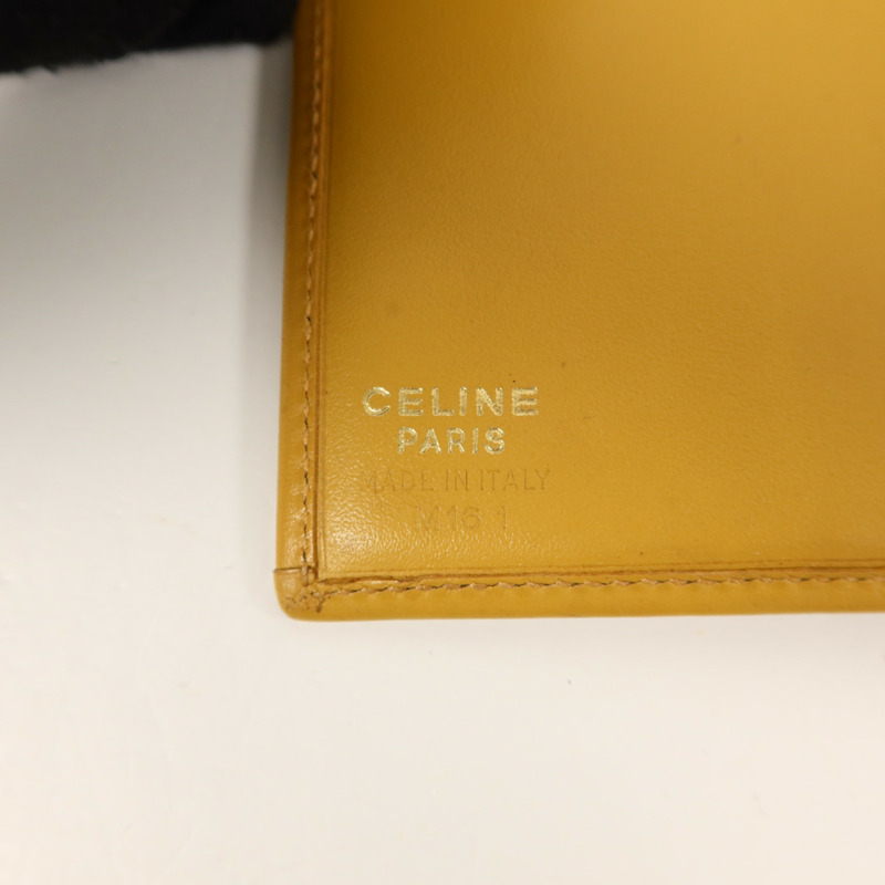 CELINE 牛皮皮革Vintage Wallet錢包-7