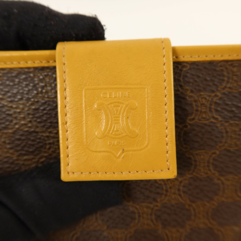 CELINE 牛皮皮革Vintage Wallet錢包-9
