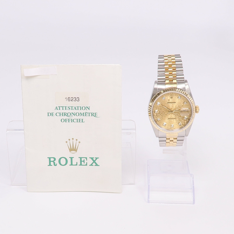 ROLEX Datejust 16233J-16