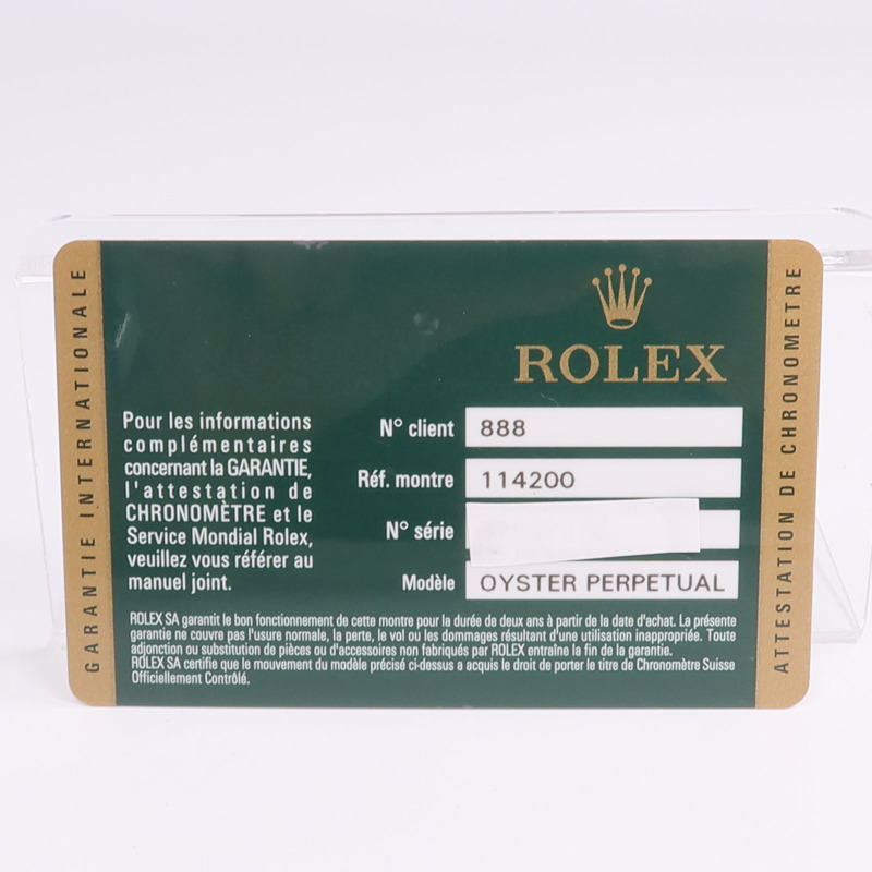 ROLEX Air King 114200-15