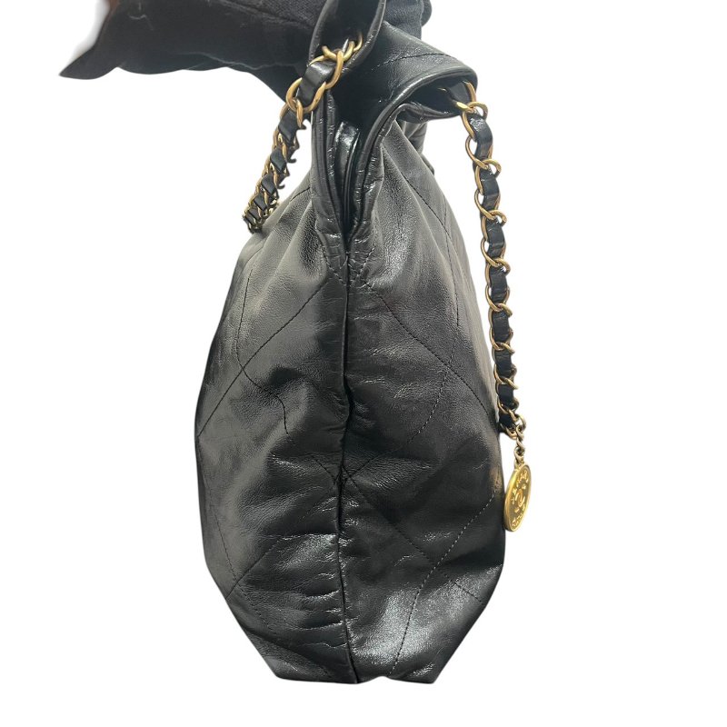 【美收精品】CANEL黑色肩背包 5-303-4