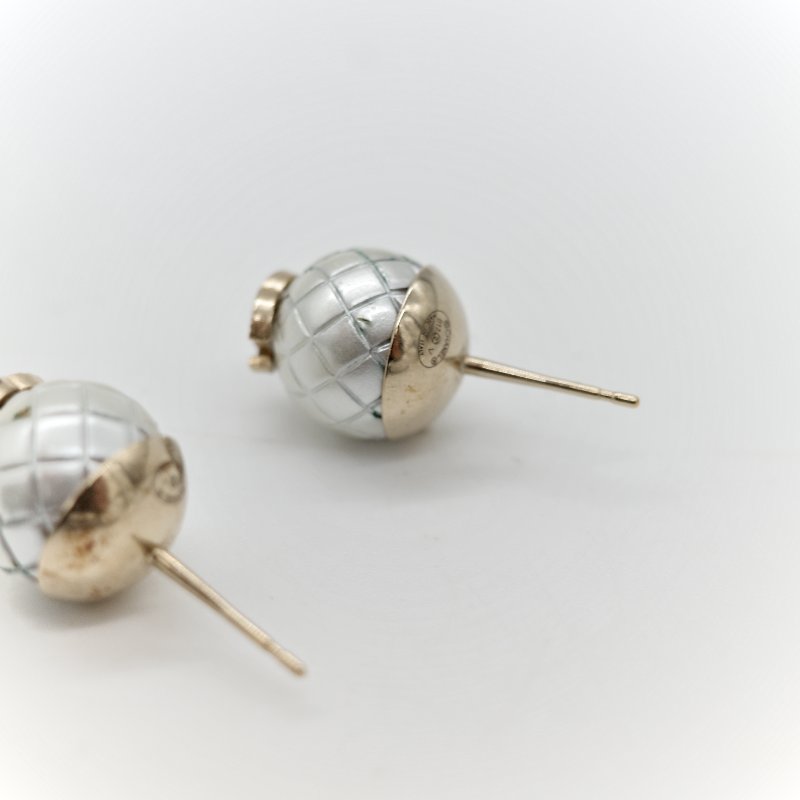 Chanel 香奈兒 CC 珍珠 球型 耳環-5