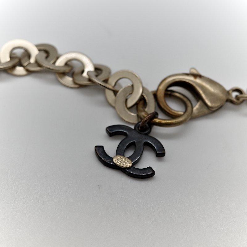 Chanel 香奈兒 珍珠 掛牌 項鍊-6