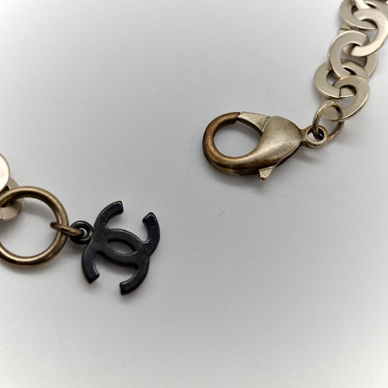 Chanel 香奈兒 珍珠 掛牌 項鍊-11