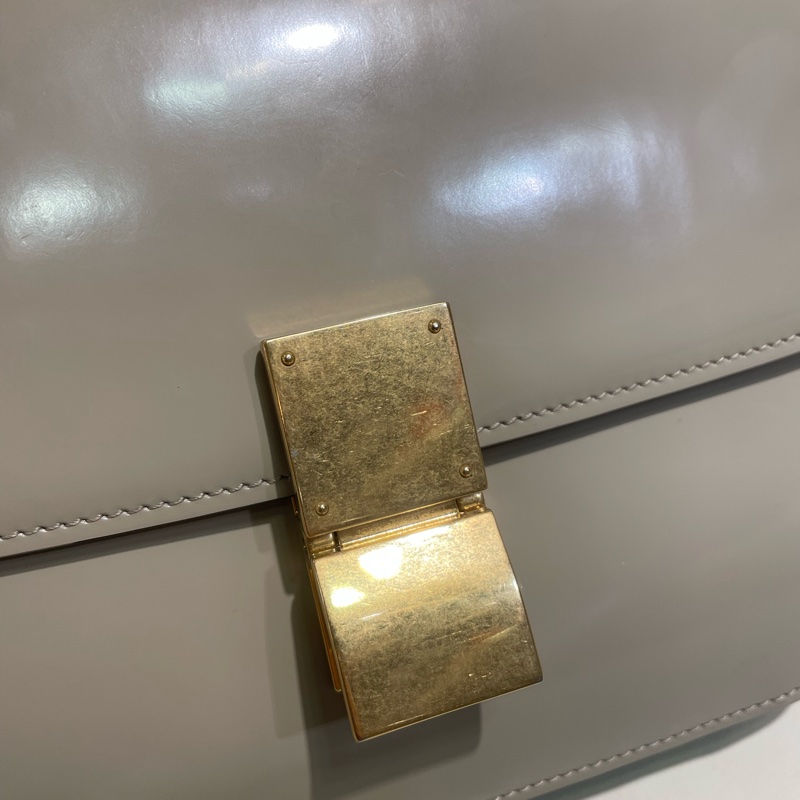 Celine Classic Box 灰色-6