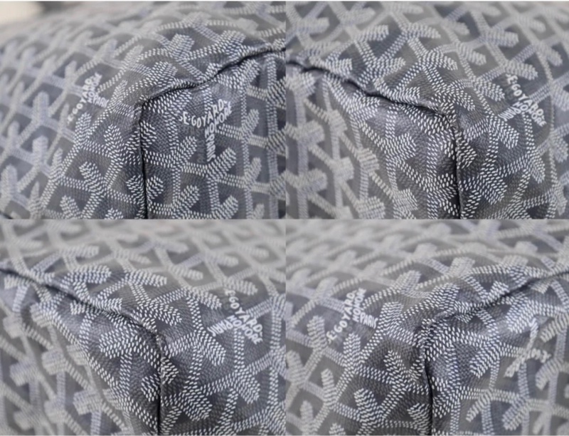 「JL精品代購」98新 Goyard 灰色 托特包 中號-6
