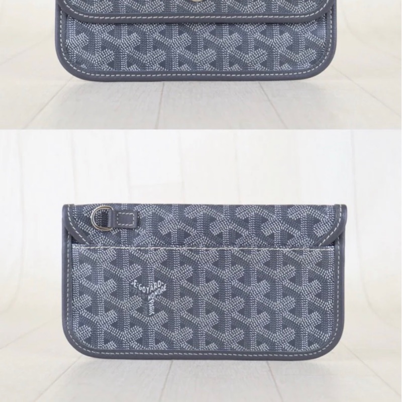 「JL精品代購」98新 Goyard 灰色 托特包 中號-10