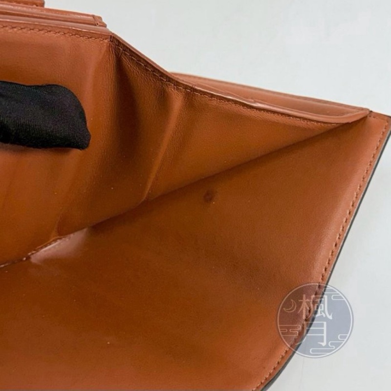 Celine 凱旋門老花三折短夾-7