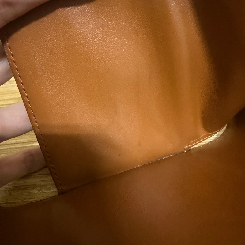 Celine 凱旋門老花三折短夾-14