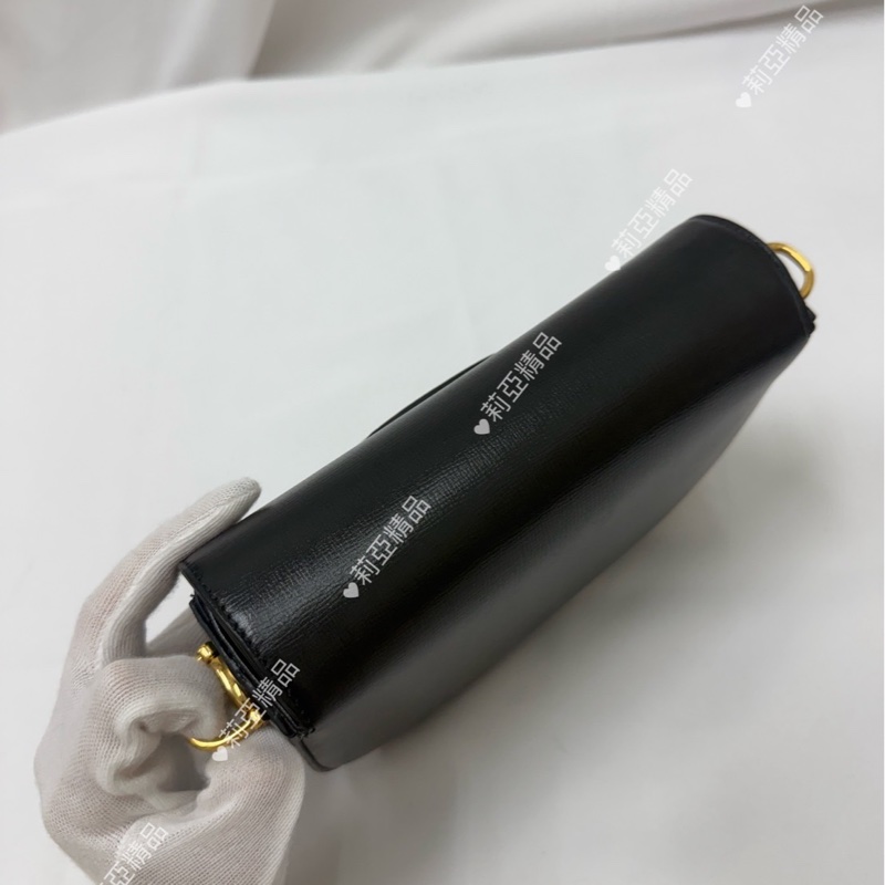 莉亞精品♡ Gucci 1955馬鞍包 黑色 二手美包-4