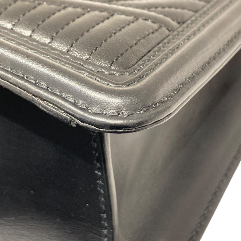 BVLGARI 寶格麗 SERPENTI FOREVER BAG 黑色蛇頭包 側背包 皮革 黑色 銀釦-9