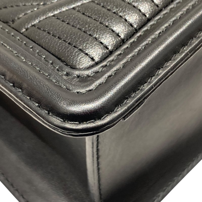 BVLGARI 寶格麗 SERPENTI FOREVER BAG 黑色蛇頭包 側背包 皮革 黑色 銀釦-10