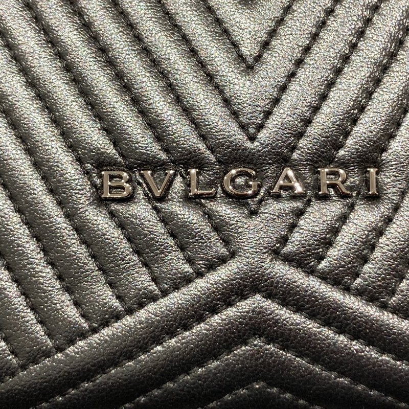 BVLGARI 寶格麗 SERPENTI FOREVER BAG 黑色蛇頭包 側背包 皮革 黑色 銀釦-15